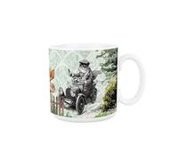 Purely Home Wind in The Willows Mug - Mr. Toad's Motorcar Obsession - Ceramic Tea/Coffee Cup Gifts for Book Lovers