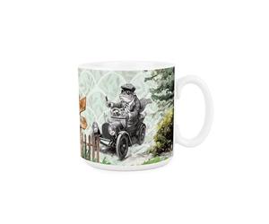 Purely Home Wind in The Willows Mug - Mr. Toad's Motorcar Obsession - Ceramic Tea/Coffee Cup Gifts for Book Lovers