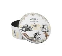 Purely Home Wind in the Willows Personalised Cake Tin - Classic Book Themed Gifts - Small Round Metal Storage Container for Baking 18 x 7cm