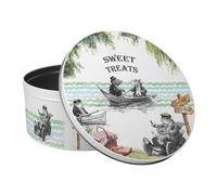 Purely Home Wind In The Willows Round Cake Tin - Large Kitchen Baking Storage Book Gifts