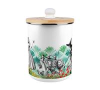 Purely Home Wizard Of Oz Compost Caddy - Metal 2L Decorative Food Waste Bin