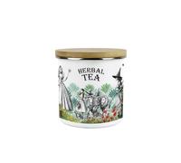 Purely Home Wizard of Oz Herbal Tea Canister - Wicked Witch & Dorothy Emerald City Gifts - Enamel 600ml Hot Drinks/Food Storage Container