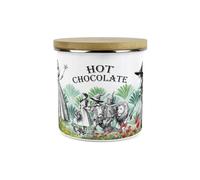 Purely Home Wizard of Oz Hot Chocolate Canister - Wicked Witch & Dorothy Emerald City Gifts - 1.2L Large Enamel Kitchen Storage Container