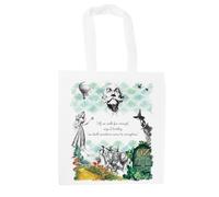 Purely Home Wizard of Oz Tales Tote Bag - Gifts for Lovers of the Magical - Reusable Shopping Bag Storybook Themed Present