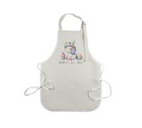 Purely Home World's Best Baker Apron - Rainbow Unicorn Cooking & Baking Kids Gift - Apron With Adjustable Neck & Waist Ties