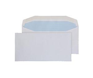 Purely Mailing Bag DL Gummed 110 x 220 mm Plain 110 gsm White Pack of 1000