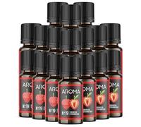 Purely Natural Aroma Drops by myAROMA (17 x 10 ml, Strawberry)