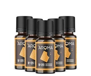 Purely natural aroma drops by myAROMA (5 x 10 ml, butter biscuits)