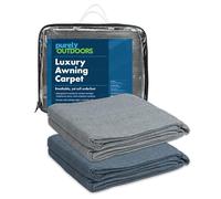 Purely Outdoors Luxury Awning Carpet Breathable Treadlite Groundsheet Footprint for Tents/Awnings - Campervan, Motorhome, Caravan, Tent, Gazebos, Canopies (Charcoal Grey, 250 x 650cm)