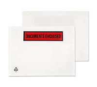 Purely Packaging Document Enclosed Envelope C6 168 (W) x 126 (H) mm Self-Adhesive Printed Pack of 1000