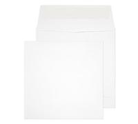 Purely Packaging Premium Optima CD Envelope Peel and Seal 165 x 165 mm 210 gsm Ultra White Pack of 250