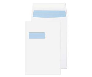 Purely Packaging Vita Gusset Envelopes C4 Peel & Seal 140 gsm White Pack of 125