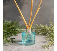 Purely Panache Luxury Reed Diffuser - Ocean Blue, 120ml (Pack of 1) | Long-Lasting Luxury Home Fragrance, Musk Aromatherapy Diffuser comes with 5 reed sticks