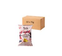Purely Plantain Chips Nice & Spicy Grab Bag 75g - Case of 10