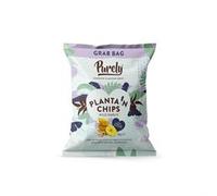 PURELY PLANTAIN Plantain Chips - Wild Garlic 28g