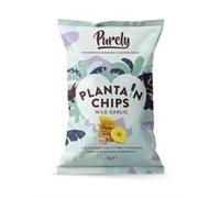 PURELY PLANTAIN Plantain Chips - Wild Garlic 75g