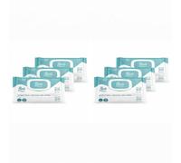 Purely Protect Antibacterial & Virucidal Wet Wipes | Biodegradable, Plastic-Free, Eco-Friendly Cleaning Wipes | For Home, Office, Workplace & Industrial Use (6 Packs of 100)