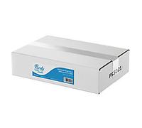 Purely Smile Medium Duty Bin Bags Blue Plastic Pack of 200