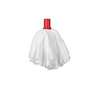 Blake & White Purely Smile Big White Socket Mop Microfibre Head | Red | Pack of 10