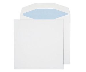 Purely Square Mailing Bag Gummed 220 x 220 mm Plain 100 gsm White Pack of 500