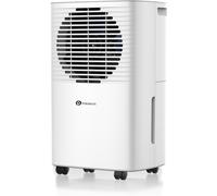 PureMate 10L Portable & Compact Dehumidifier 10 Litre, Digital Display, Continuous Drainage and 24Hr Timer Function, Ideal for Home or Office