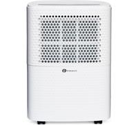 12 Litre Dehumidifier with Air Purifier and Continuous Drainage Hose PureMate White Large