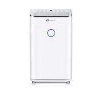 PureMate 20L Dehumidifier for Home, Adjustable Humidity Sensor , Digital Display, Large 6.5L Water Tank , Continuous Drainage, Sleep Mode, Laundry Drying , 24H Timer , Ideal for Damp & Condensation