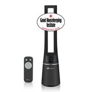 PureMate 2-in-1 Bladeless Tower Fan & air purifier with HEPA Filter, 10 Speed Settings, Portable Ultra Quiet Standing Fan with Remote Control, Digital Display, Powerful Air Cooling for home & office