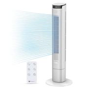 PureMate 43 Inch Oscillating Tower Fan - White