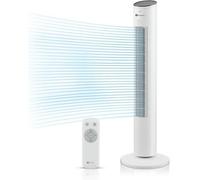 Puremate 43-Inch Oscillating Tower Fan - White