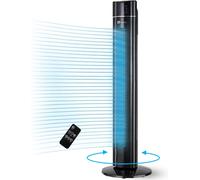PureMate 43" Oscillating Tower Fan Air Cooling with 3 Speed Remote Control