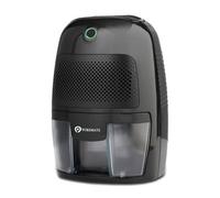 PureMate Dehumidifier 600ml Compact and Portable Mini Air Dehumidifier for Damp, Mould, Moisture in Home, Kitchen, Bedroom, Bathroom, Caravan, Garage Office, Basement - Black