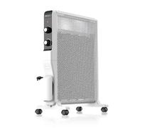 PureMate Heater Oil Free with Mica Panels, 2000W Electric Heater, Radiant and Convection, Micathermic, Space Heater with Thermostat, 2 Heat Settings with Fast Heating