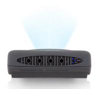 PureMate Ionic Air Purifier with Ioniser Protecting Against Airborne, Black