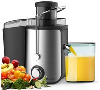 PureMate 600W Juicer Machine Fruit Veg & Citrus Centrifugal Electric Extractor