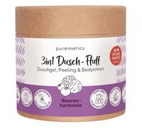 puremetics 3-in-1 Shower Fluff, Berry Harmony, LE, 250 g