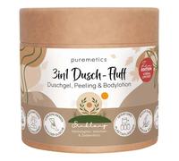 puremetics 3-in-1 Shower Fluff, Single LE Zen, 250 g