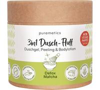 puremetics 3in1 shower care Shower Fluff Detox Matcha 250 g