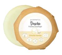 puremetics Duschie 'Various Varieties' | Firm, Nourishing Hydra Shower Gel | Solid Shower | Solid Shower Gel | 1 Piece 60 g (Lemon Vanilla)