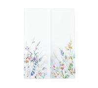 Puremigo 50 Pack Wildflower Printed Vellum Jackets - 5x7, 115GSM Vellum Paper - Wedding Invitations Wraps - Transparent Jacket
