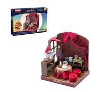 PUREMIND Harry Potter Divination Classroom 3D Wooden Puzzle Hogwarts Kit | Official licence, Harry Potter gifts, miniature scene, crystal ball, tea set, movable details, DIY build, collectable display