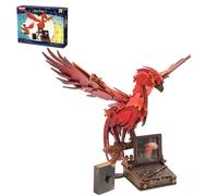 PUREMIND Harry Potter Fawkes 3D Wooden Puzzle Kit, Phoenix Display Model | Official licence, Harry Potter gifts, magical accessories, hidden storage base, DIY assembly, shelf decor, collectable piece