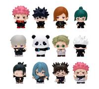 puremind JJK Blind Box Mini Figures 12-Pack - Official Jujutsu Kaisen Figure Set, Gojo Satoru, Yuji Itadori, Sukuna, Anime Collectible Gift Set Full Set No Duplicates for Collectors & Display