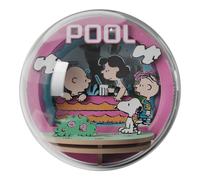 SNOOPY COOL POOL WOODEN CRYSTAL BALL