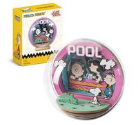 SNOOPY COOL POOL WOODEN CRYSTAL BALL