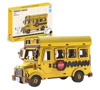 Pantasy Peanuts Puremind School Bus Construction Construction Game Yellow