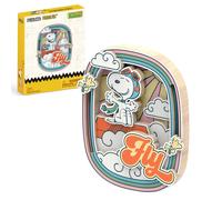 Puremind Peanuts Snoopy Mini Assembly Diorama, Waves (2103)