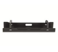 PureMounts® Desk Mount Cable Management with Under-Desk Mount Black