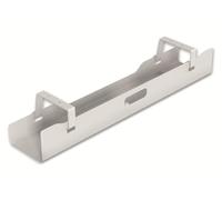 PureMounts® Desk Mount Cable Management with Under-Desk Mount - White