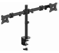 PureMounts PM-OFFICE-02 Wall & Ceiling Mounts Black for 2 Monitors für 2 Monitor